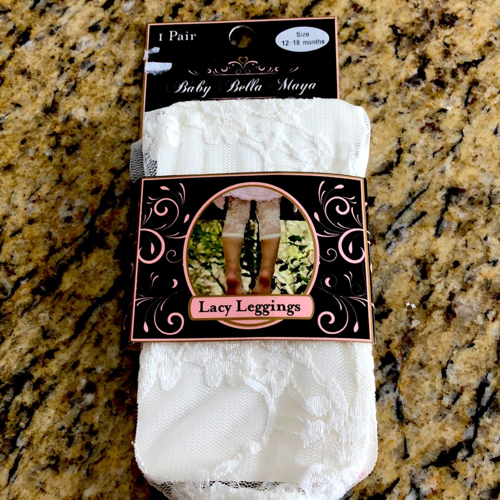 Baby Bella Maya Lacy leggings.